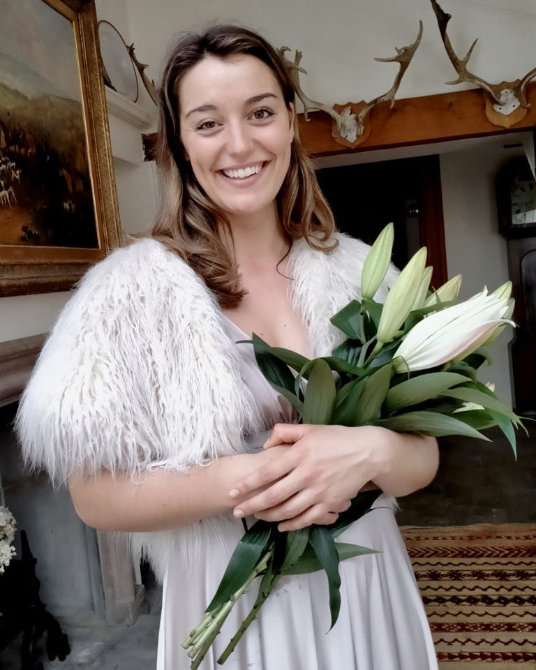Wedding Shrug